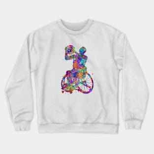 Wheelchair basketball Crewneck Sweatshirt